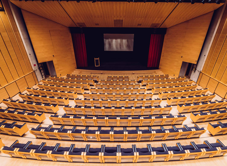 Main auditorium at Chalmers Conference Centre