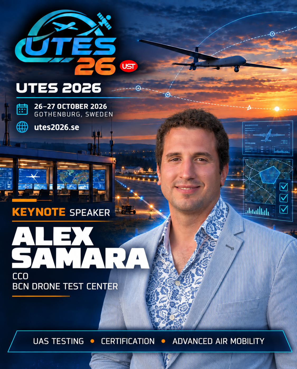 Alex Samara — UTES 2026 Keynote Speaker