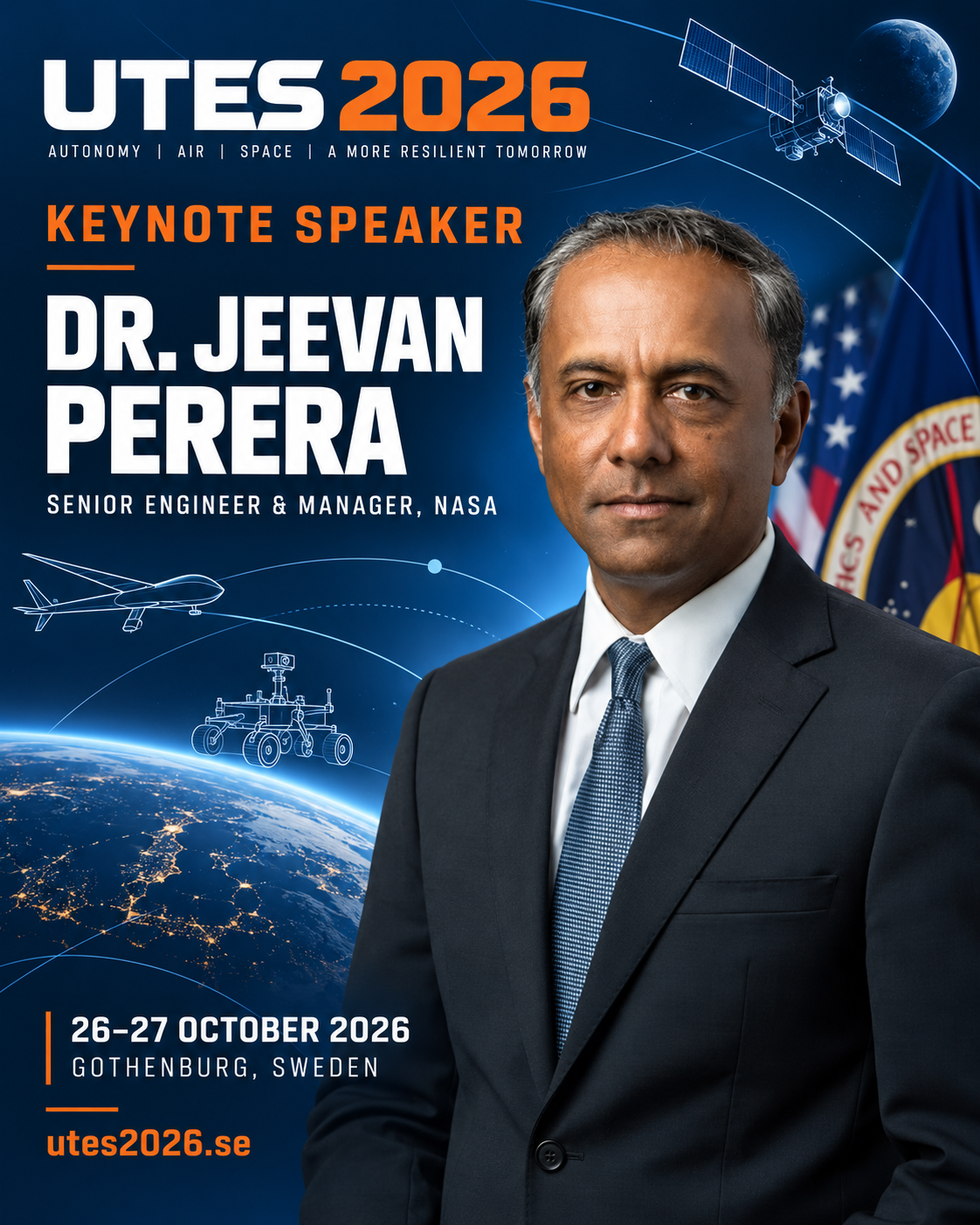 Dr. Jeevan Perera — UTES 2026 Keynote Speaker
