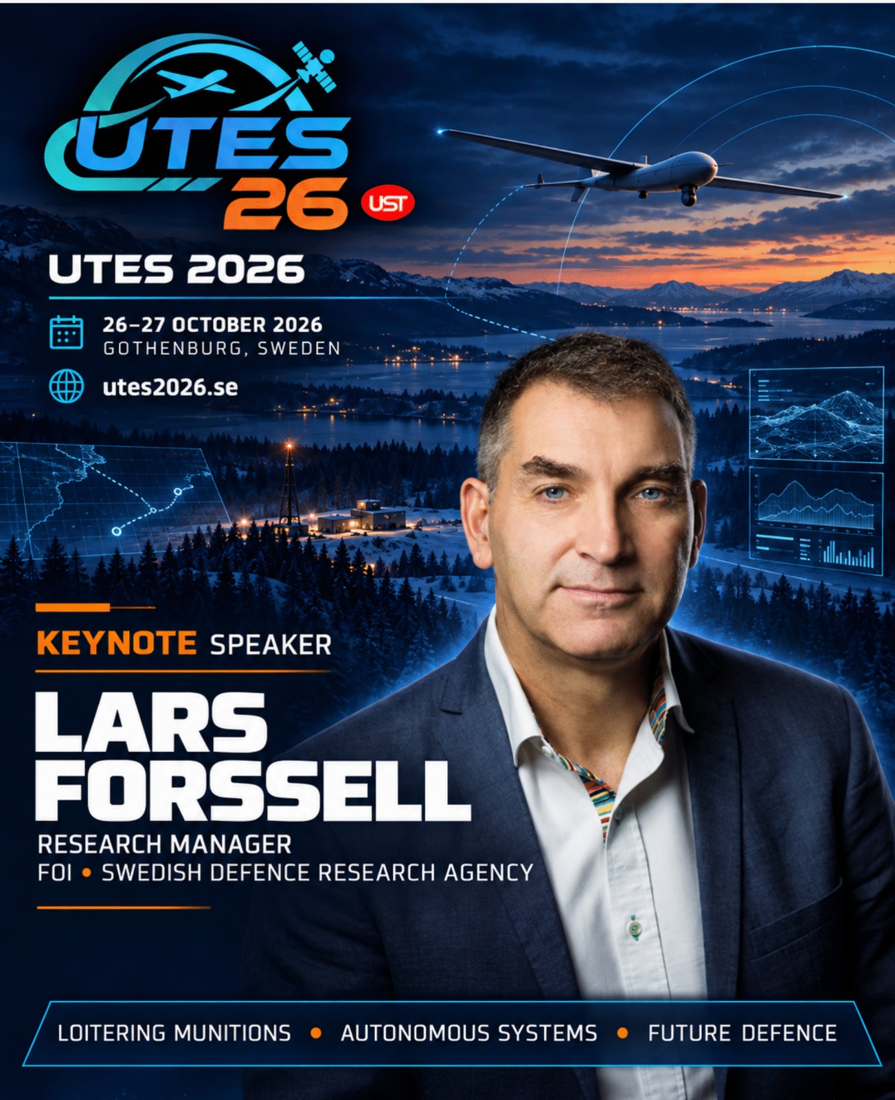 Lars Forssell — UTES 2026 Keynote Speaker