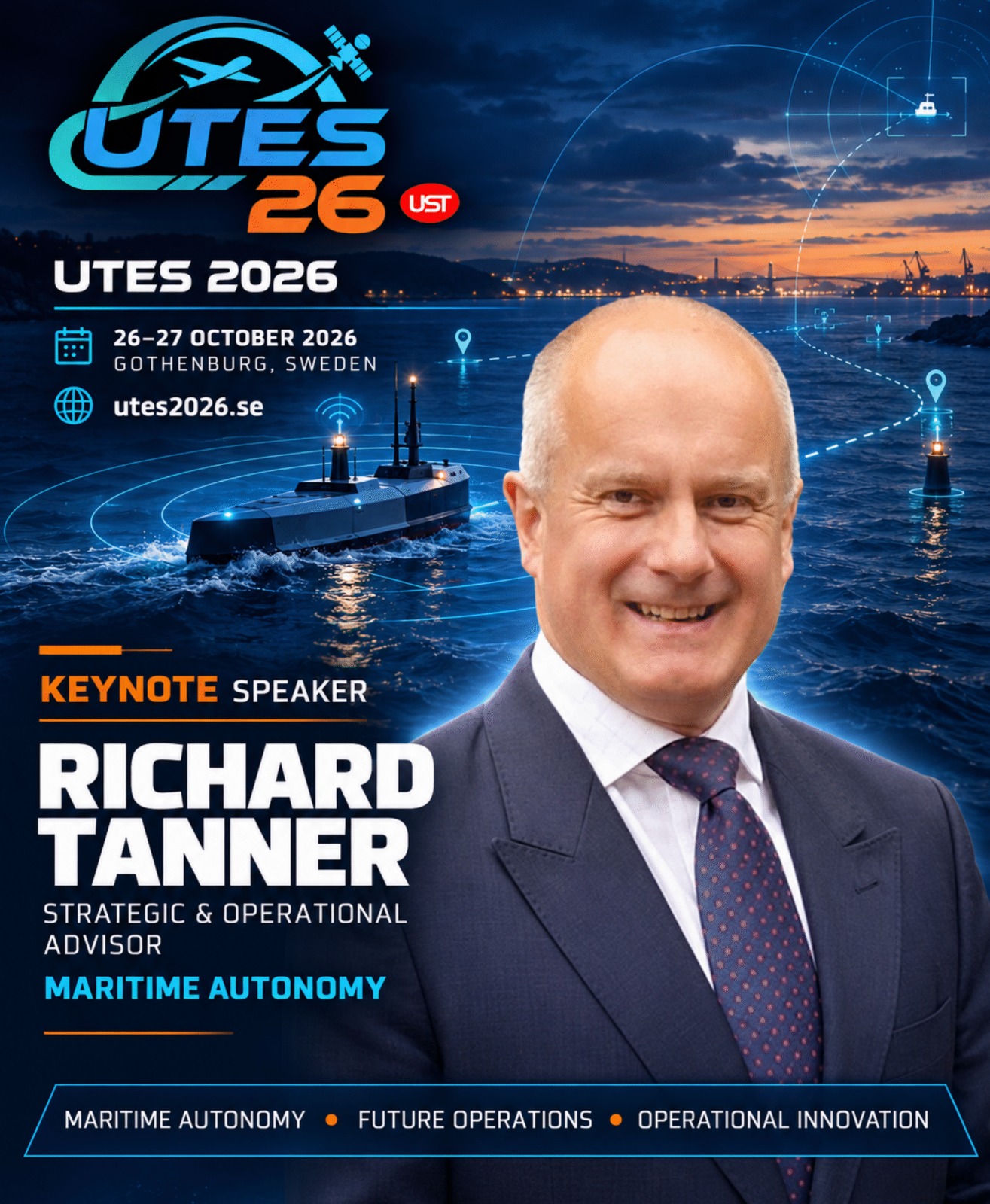 Richard Tanner — UTES 2026 Keynote Speaker