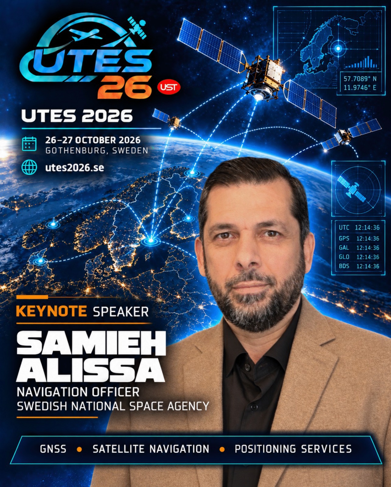 Samieh Alissa — UTES 2026 Keynote Speaker